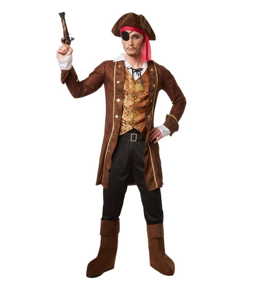 Costume de roi flibustier pour homme