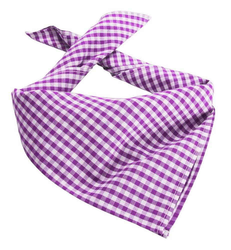 Foulard à carreaux pour costume traditionnel