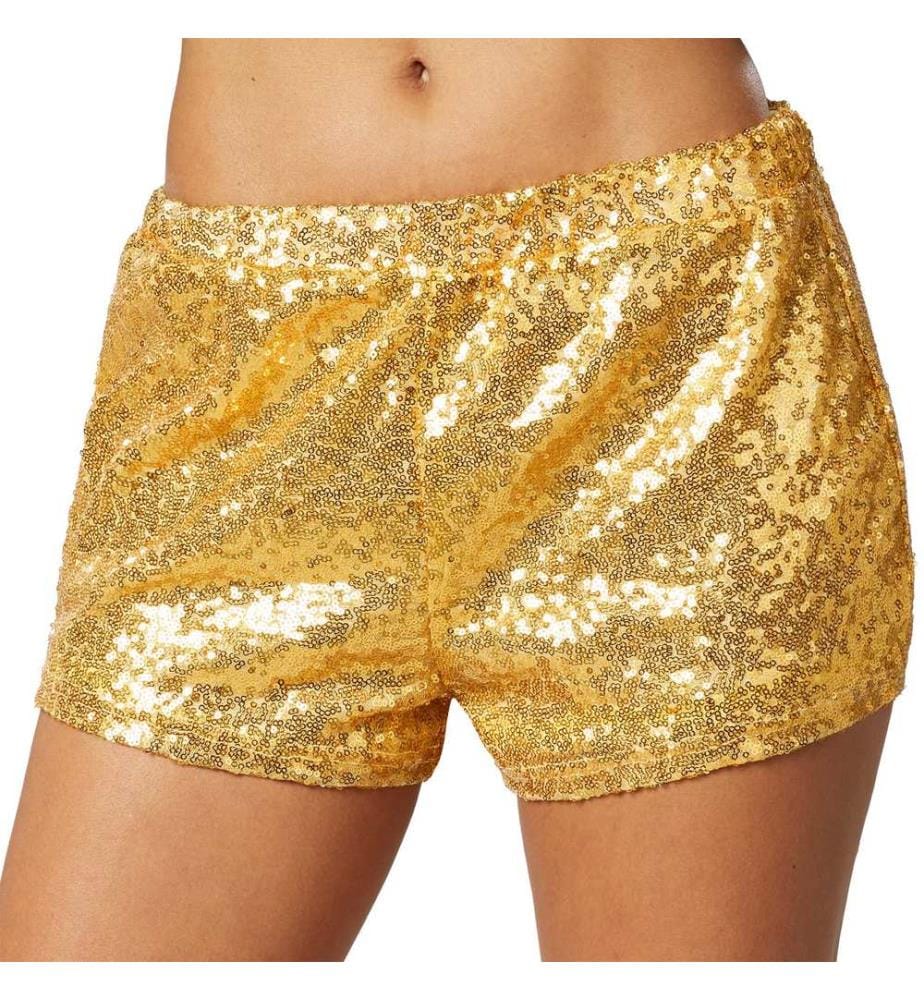 Short à paillettes