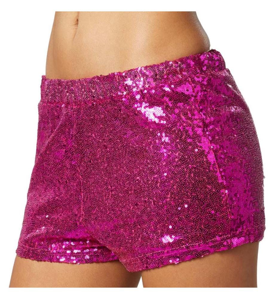 Short à paillettes