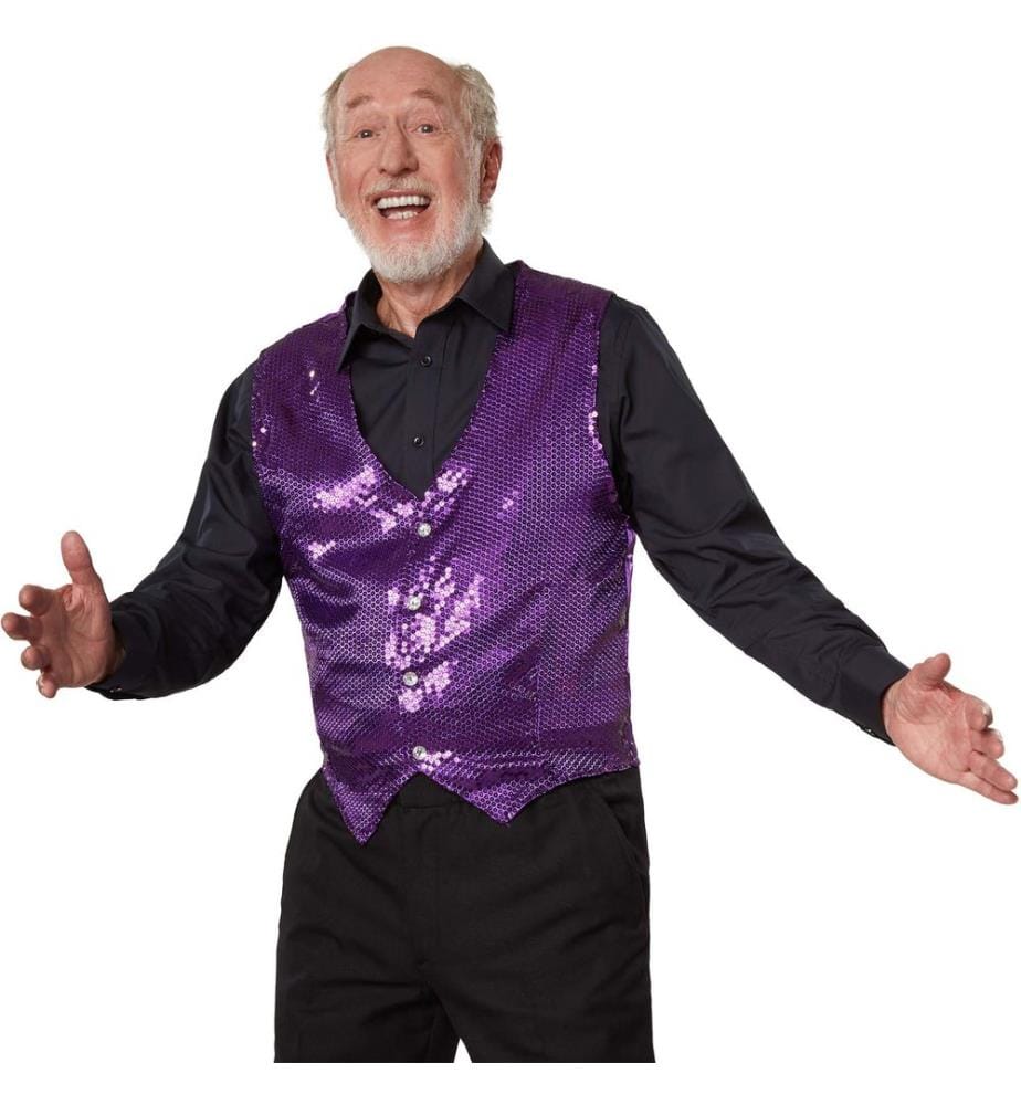 Veste à paillettes pour hommes