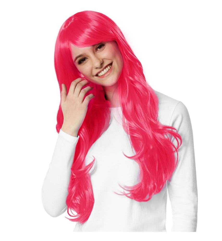 Perruque cheveux longs bouclés