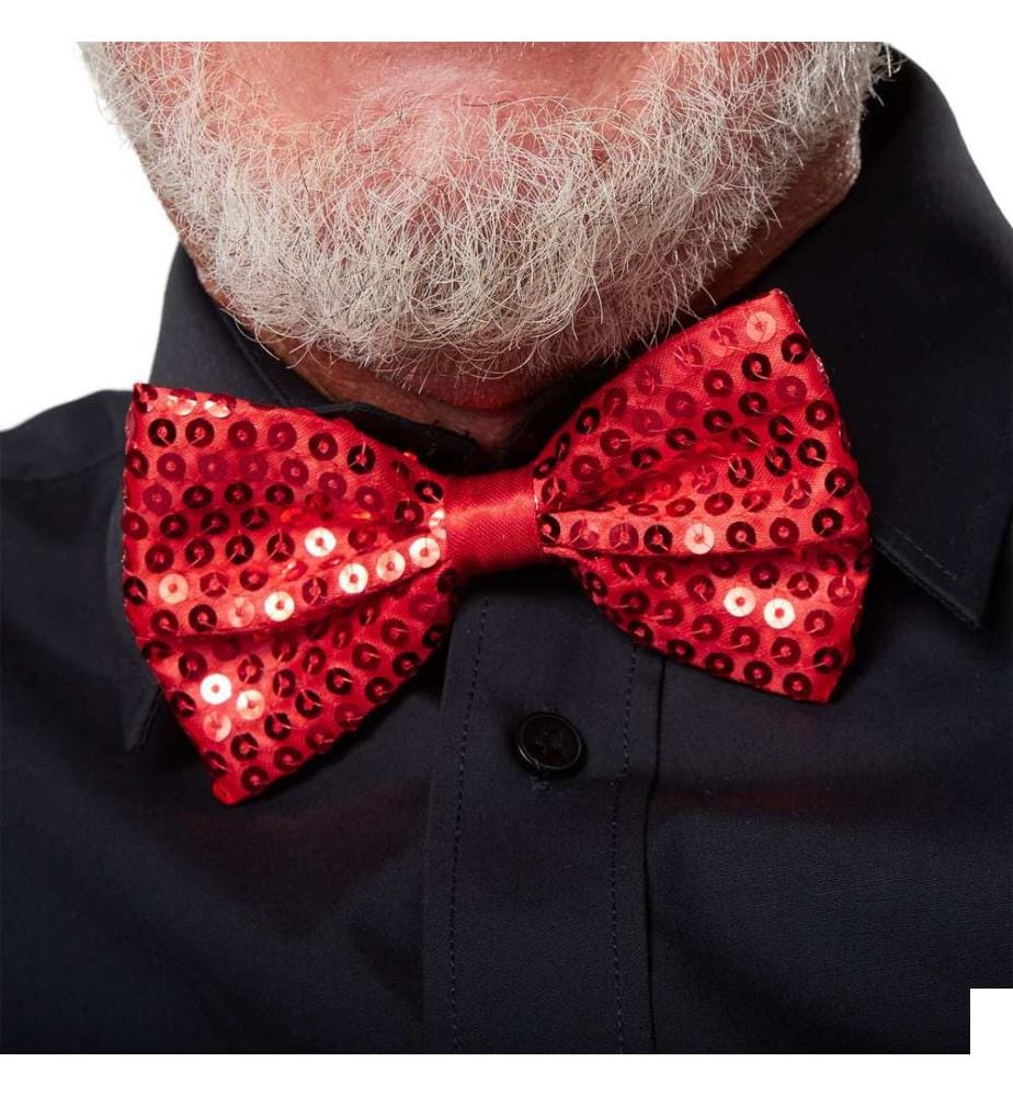 Nud papillon à paillettes