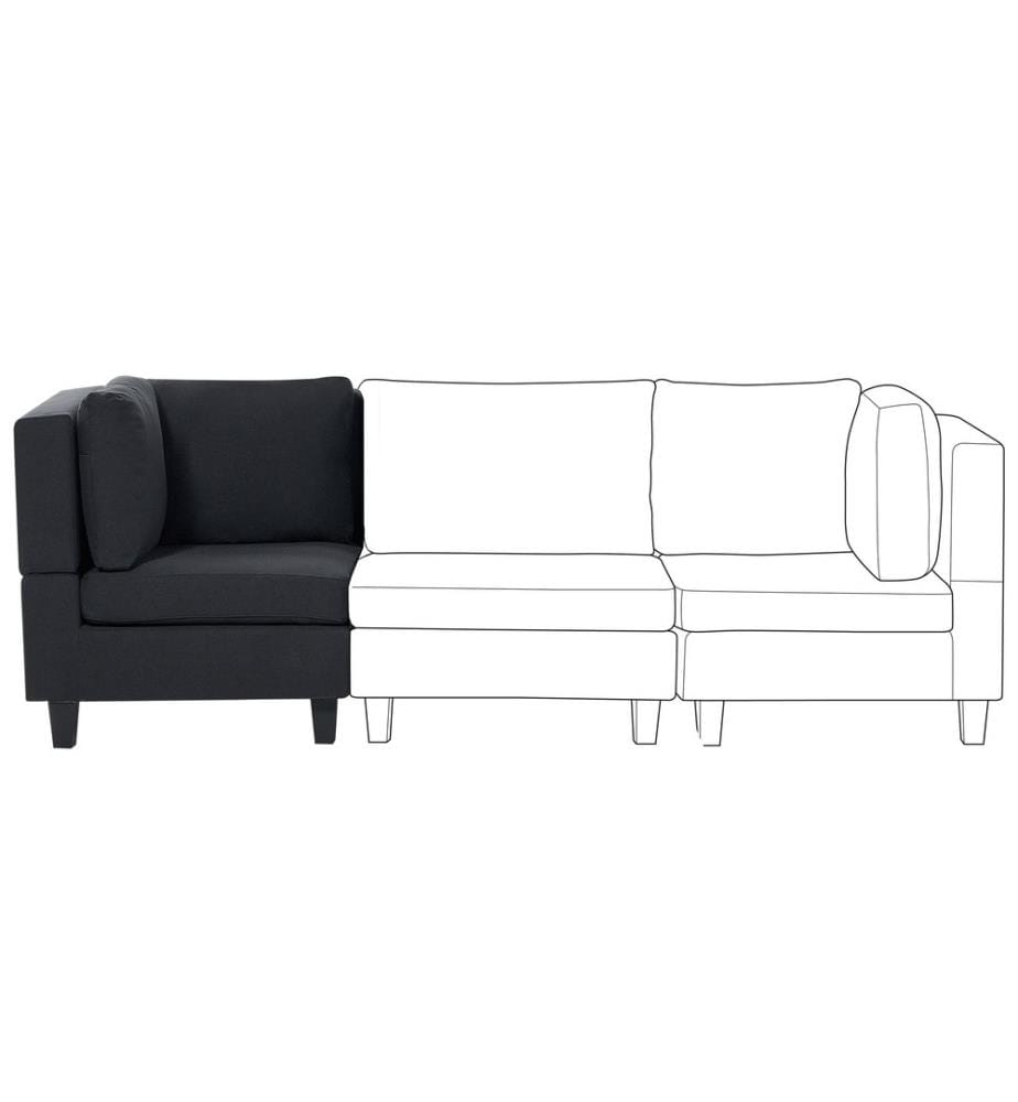 Module d'angle UNSTAD Tissu Noir