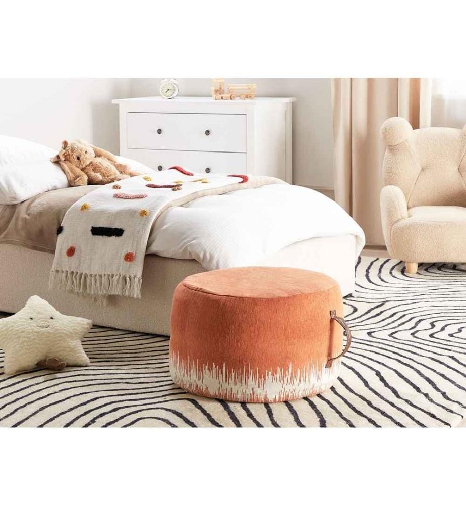 Pouf KAWAI Coton Orange