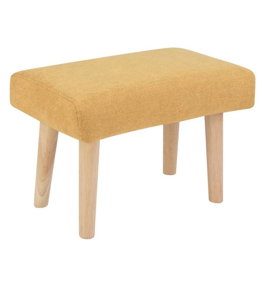Repose-pied TAKOMA II Tissu Jaune