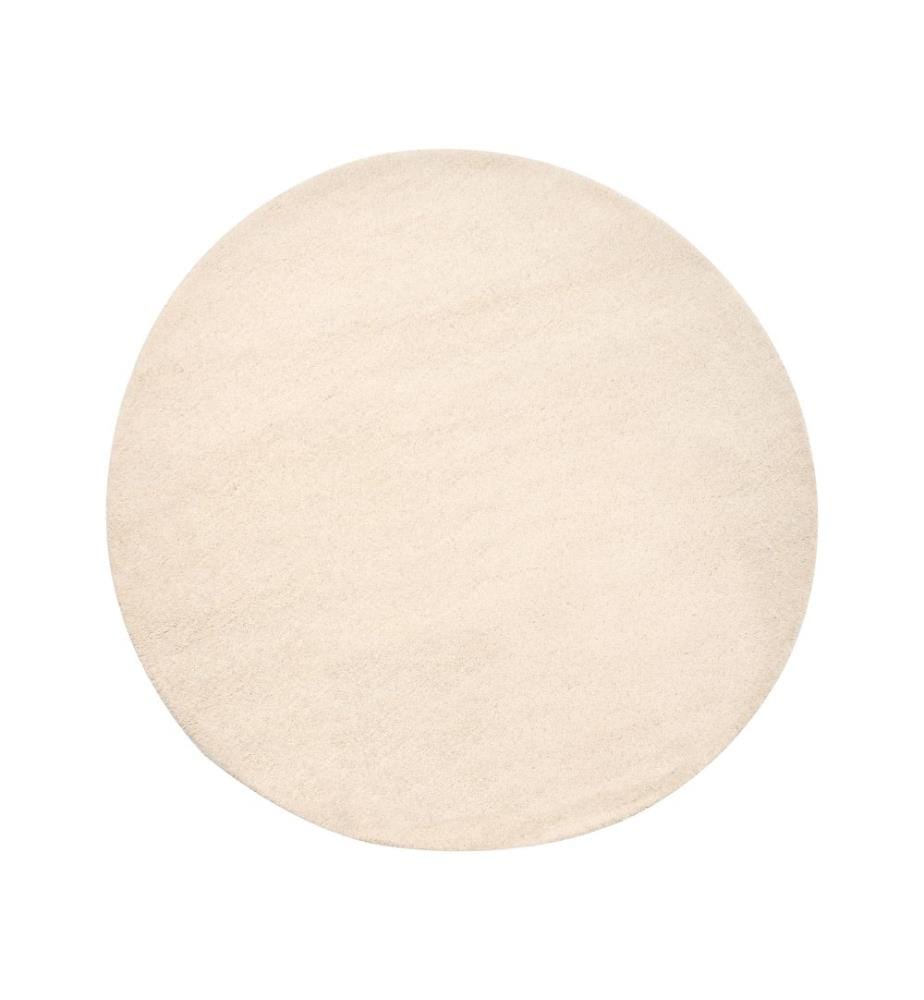 Tapis VASCO Blanc cassé ø 140 cm Laine