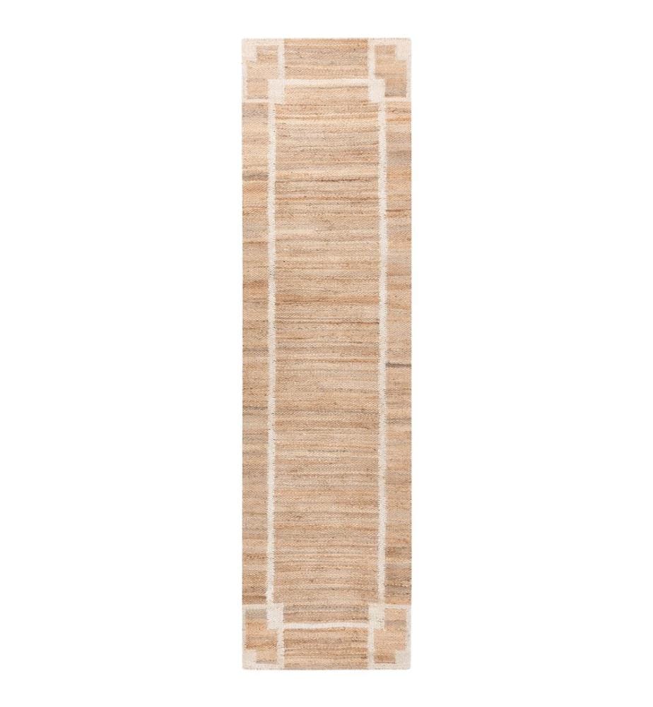 Tapis GONDIA Beige clair 80 x 300 cm Jute