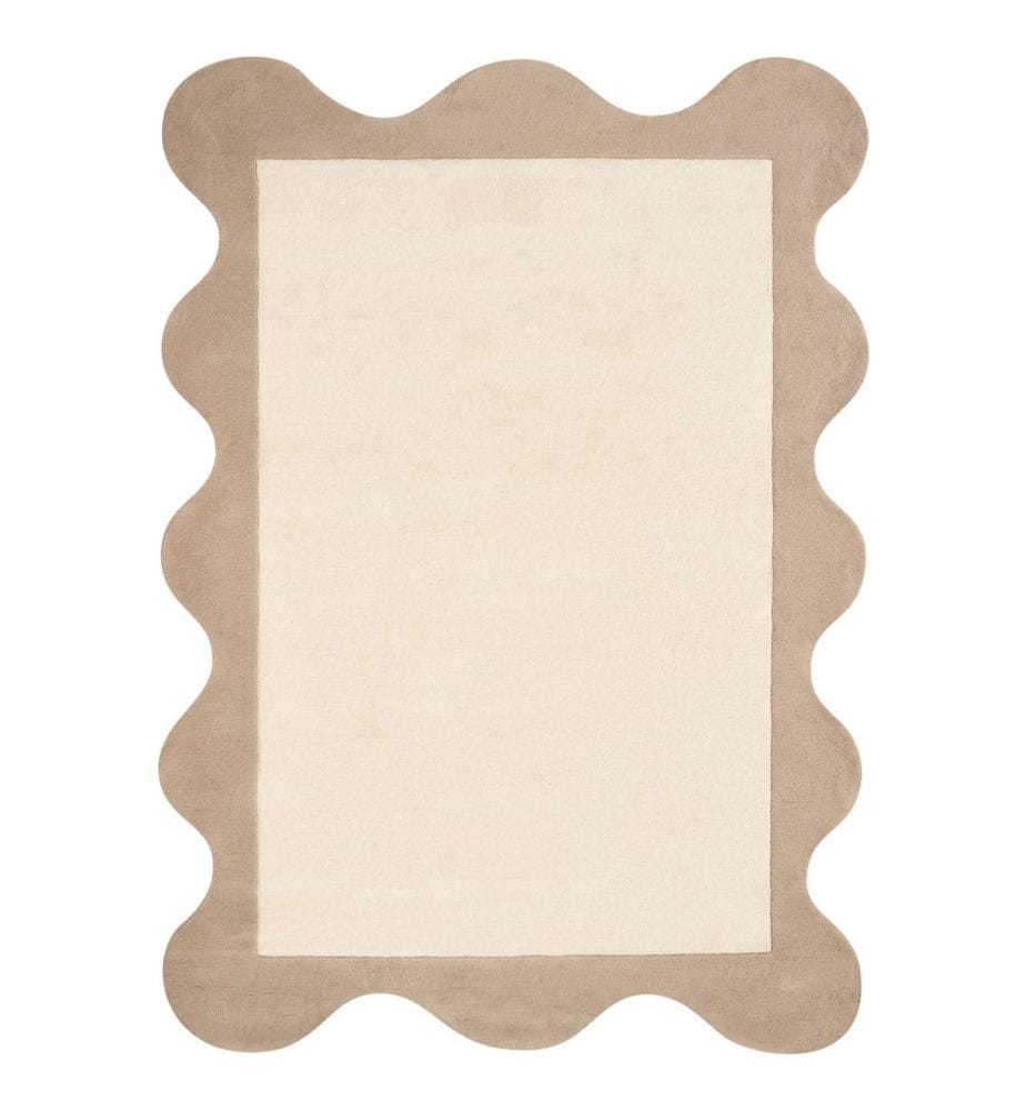 Tapis SANGHAR Beige 160 x 230 cm Laine