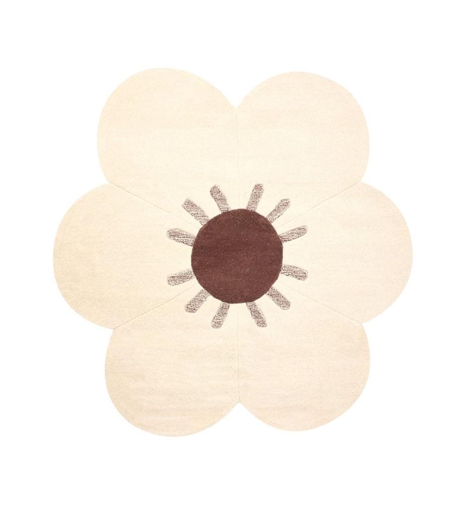 Tapis MANALI Beige ø 140 cm Laine