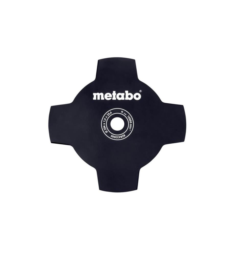 METABO - Couteau à herbe 4 lames