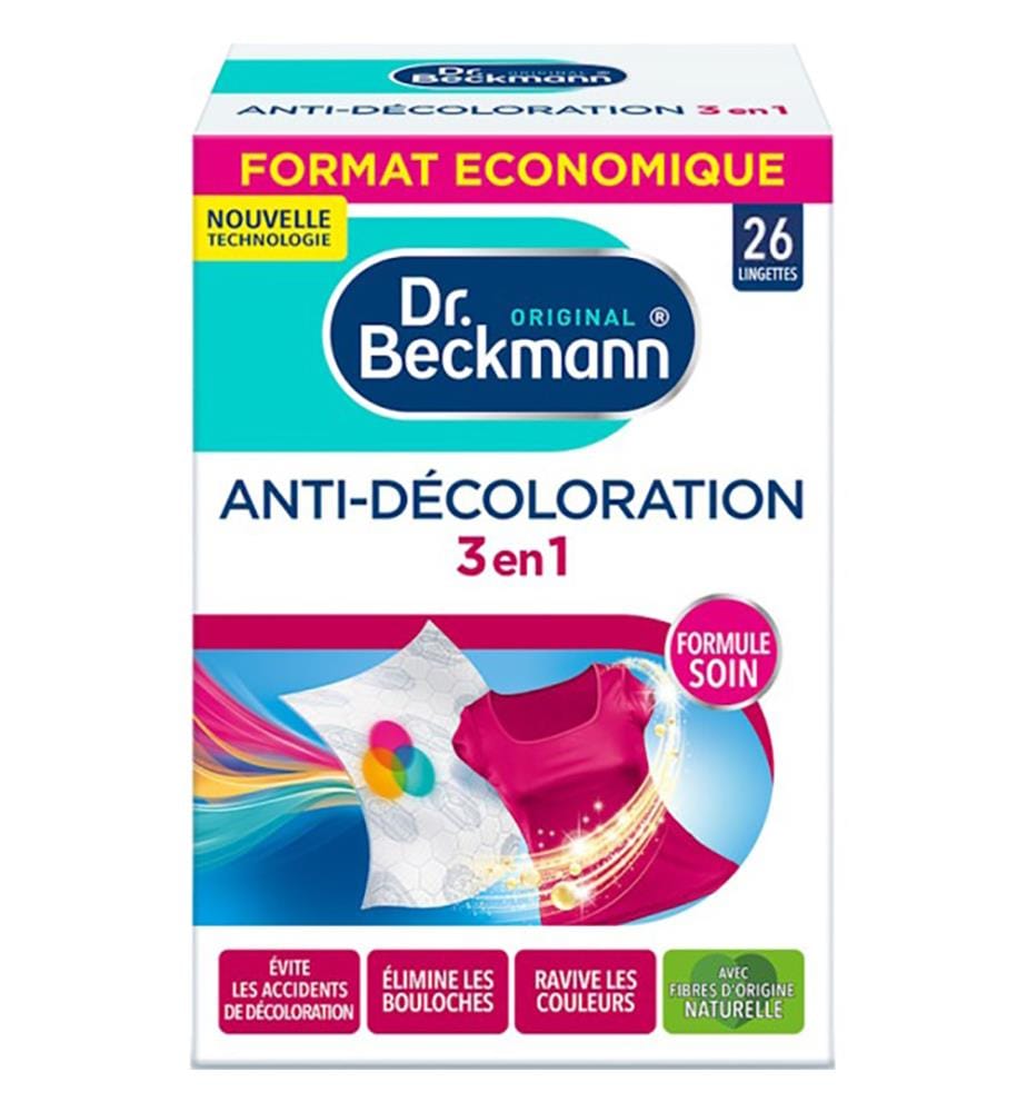 Lot de 12 Lingettes anti-décoloration 3-en-1 protection ultime - 26 Pièces