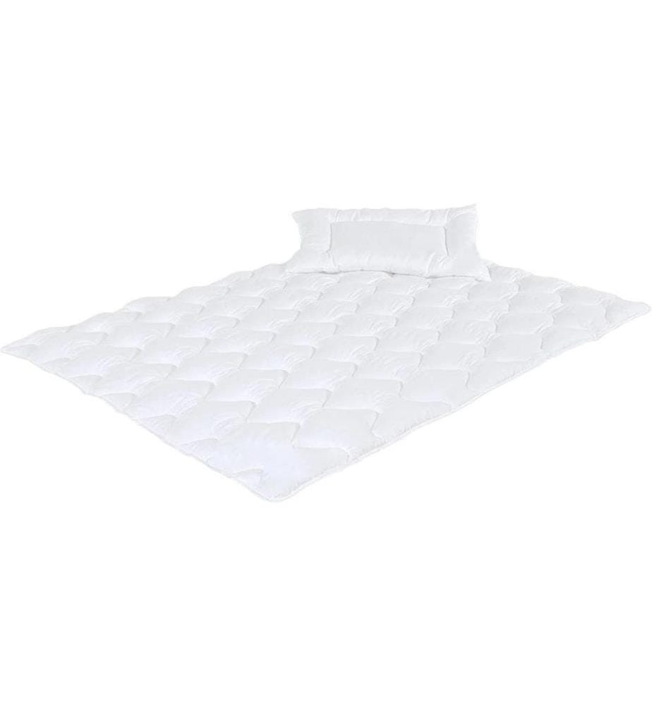 Träumeland - Couette enfant Set Douceur de conte de fées 80 x 80 cm + 35 x 40 cm