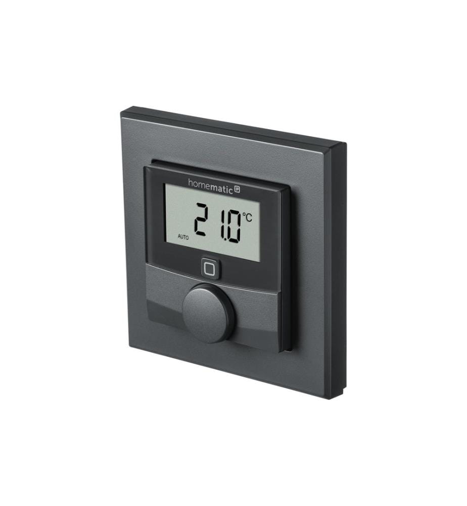 HOMEMATIC IP - Actionneur de thermostat radio Anthracite