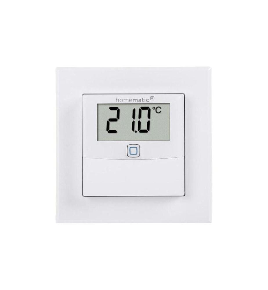 HOMEMATIC IP - Capteur de température et d'humidité sans fil - Blanc