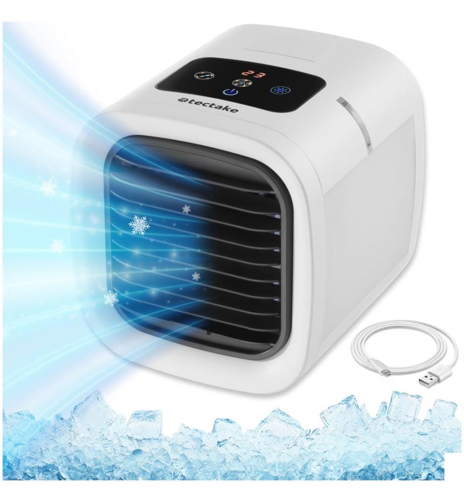 Refroidisseur d'air FROSTY avec éclairage LED 8W - blanc
