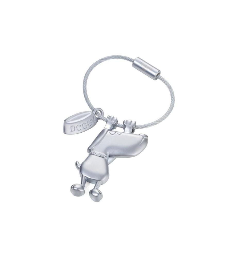 TROIKA - Porte-clés Doggy Argent