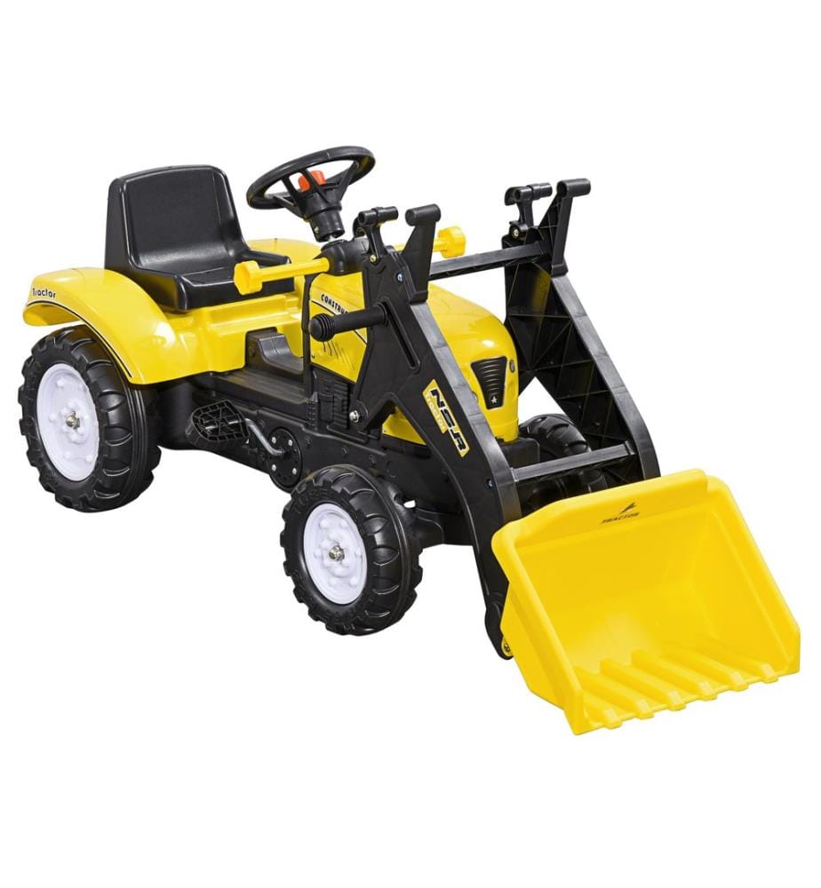 Pelleteuse pour enfants avec pelle de chargement Tracteur Chargeur frontal