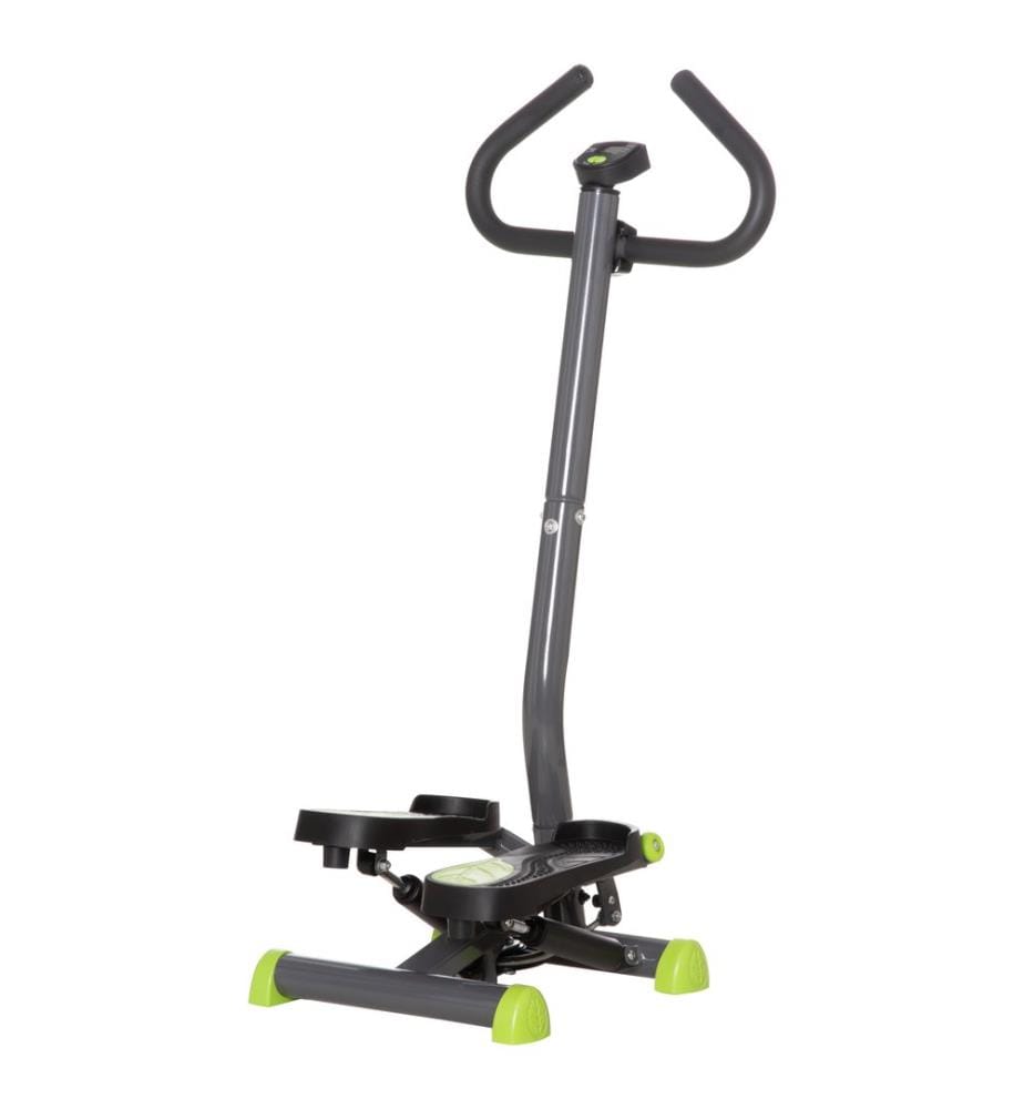 Vélo d'appartement Stepper, appareil de fitness avec écran LCD et poignées