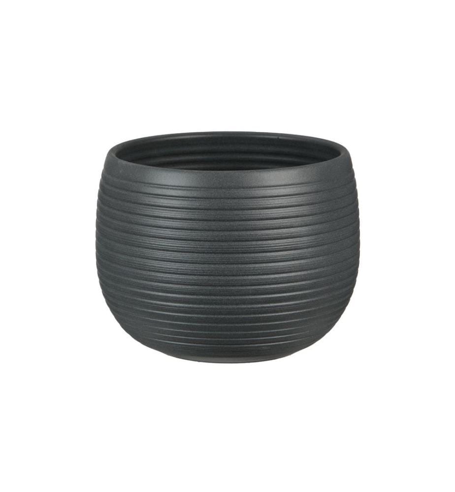 SCHEURICH - Pot de fleur Noir Ø 14,9 cm