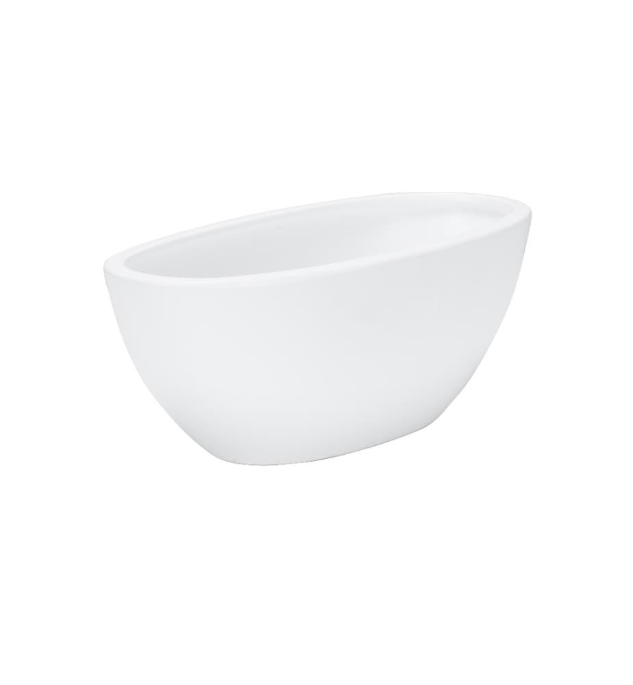 SCHEURICH - Pot de plante Ovale Ø 30 cm, Blanc