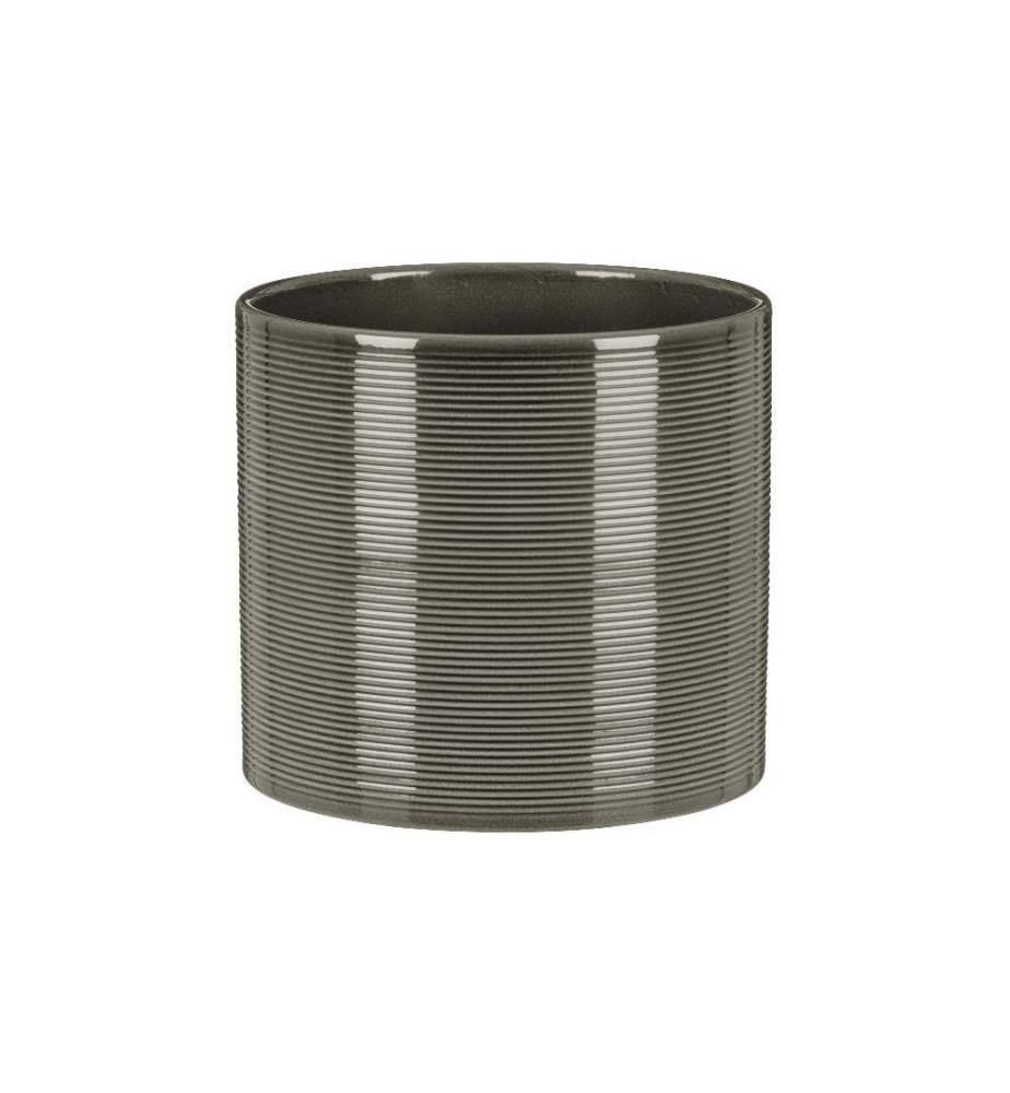 SCHEURICH - Pot de fleur Glass 12 cm, gris