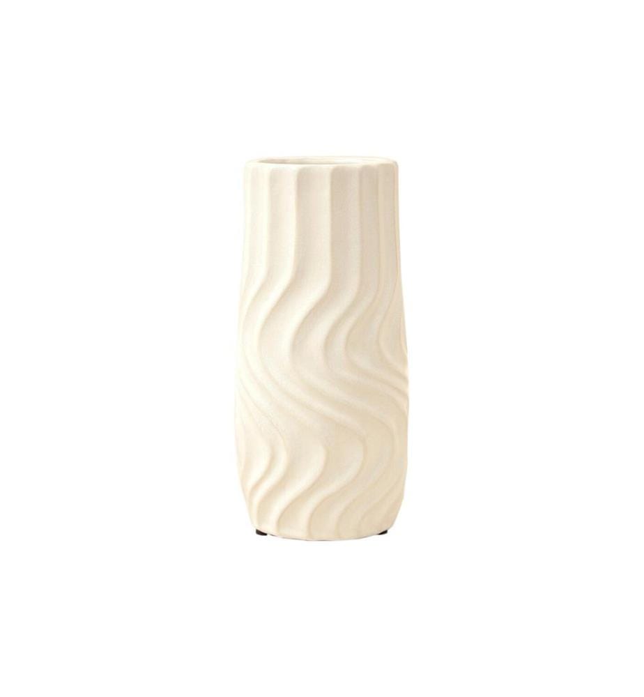 Esmée Vase Twist 29.5 cm, Blanc