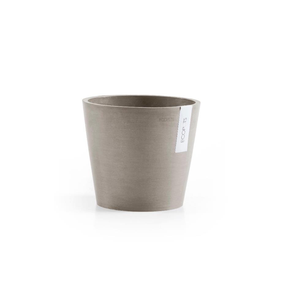ECOPOTS - Pot à fleur Amsterdam 20, Taupe français