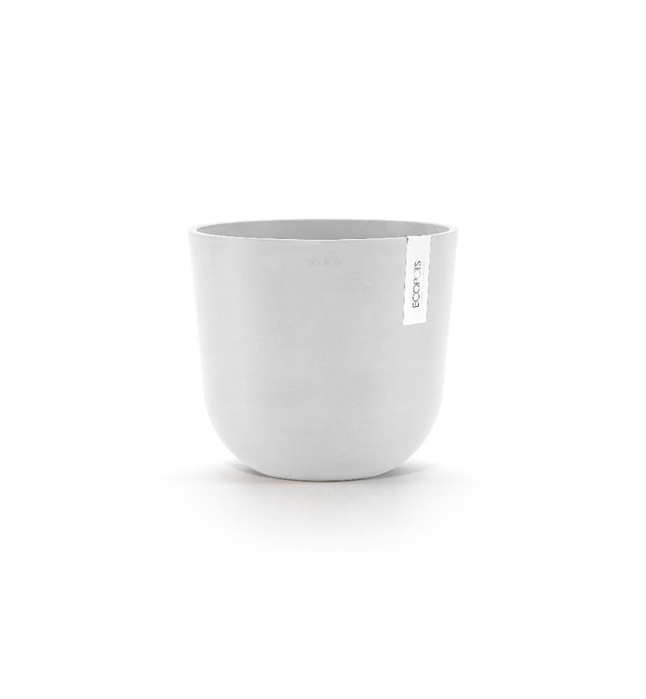 ECOPOTS - Pot à fleur Oslo 25, Blanc