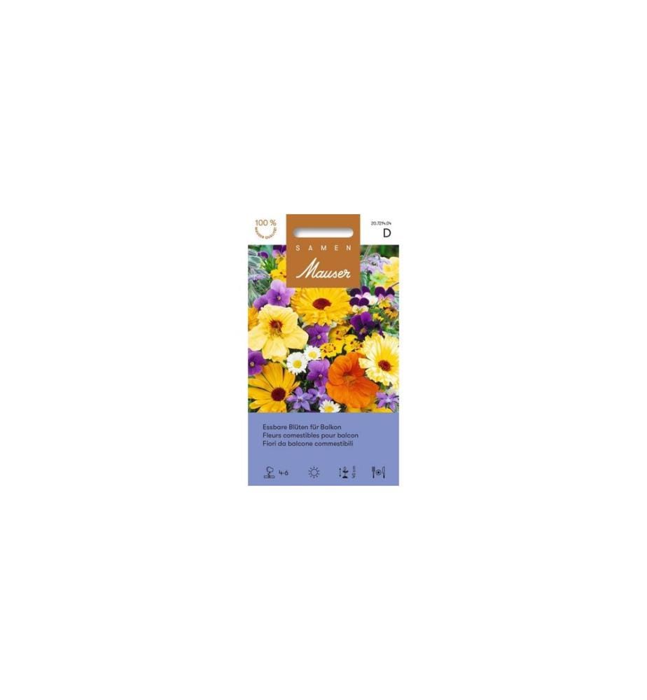 Samen Mauser - Fleurs comestibles pour balcon