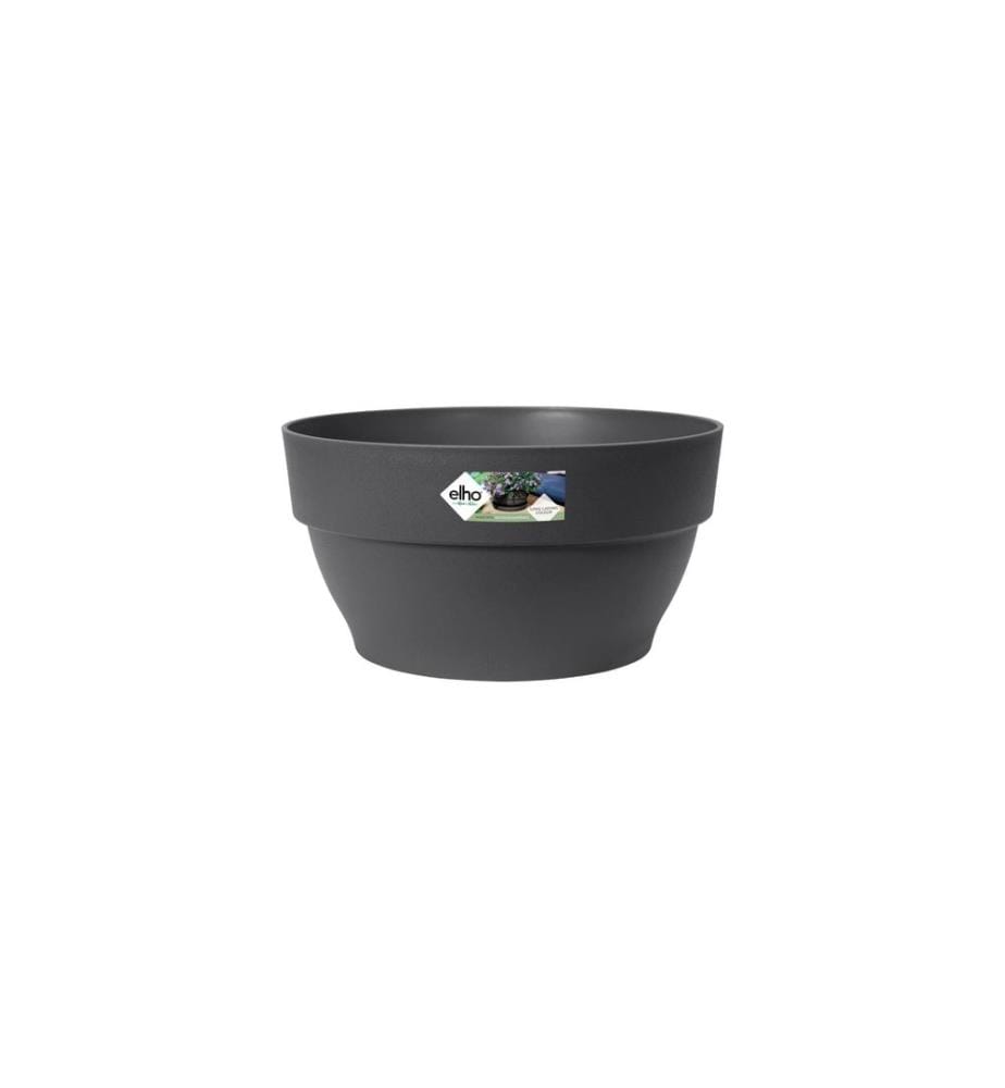 Elho - Pot à fleur Vibia Campana Coupe 34 cm Noir