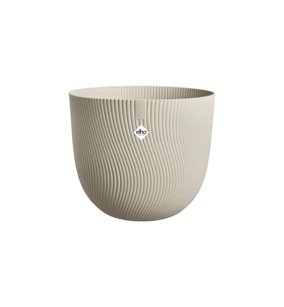 Elho - Pot à fleur Sereh Rond 25 cm Beige