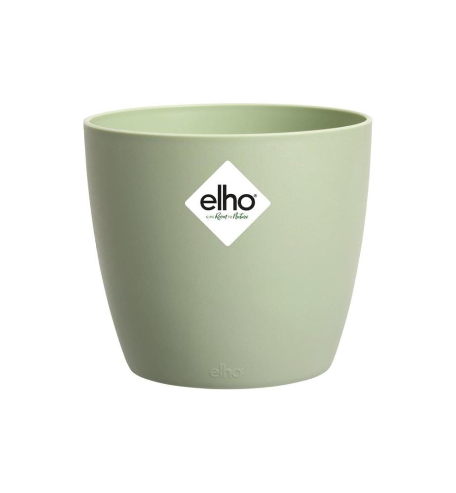Elho - Pot de fleur Brussels mini, rond, 0.5 l, Sorbet Vert