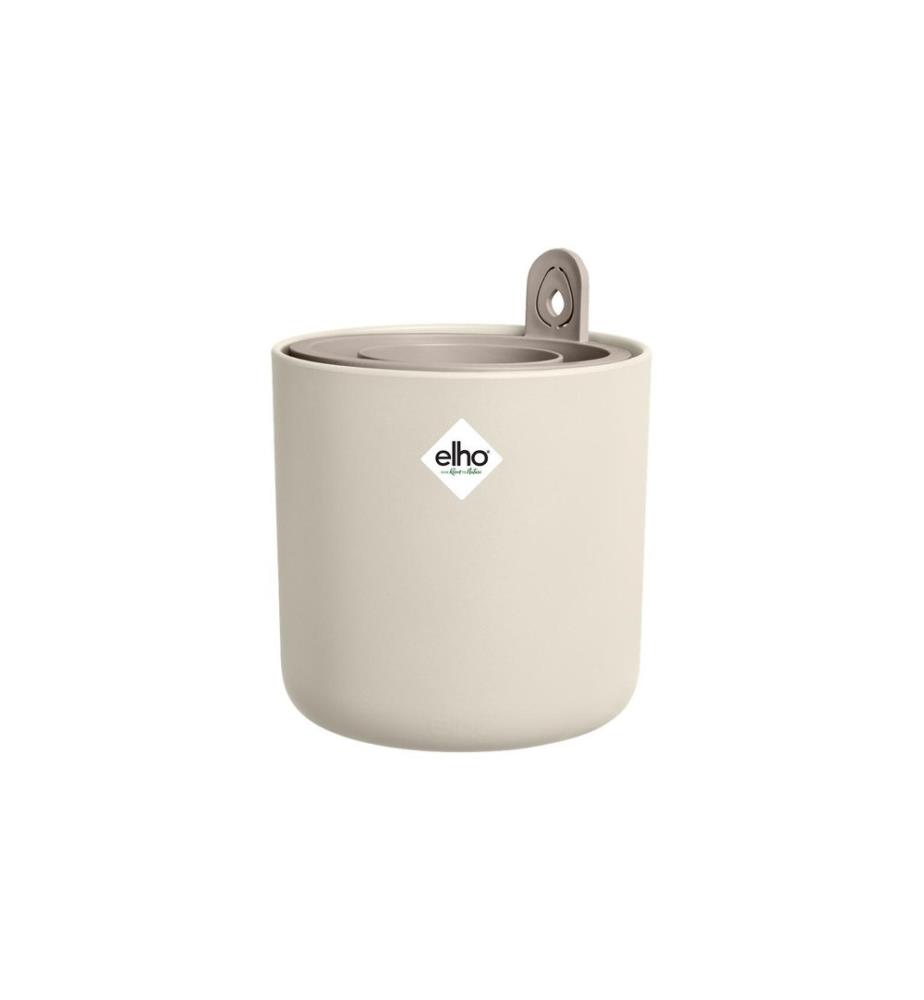 Elho - Pot à herbes aromatiques Amazing Avocado Pot 12 cm Blanc