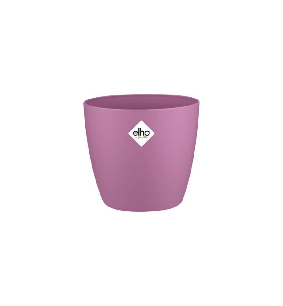 Elho - Pot de fleur Brussels mini, rond, 0.5 l, Violet