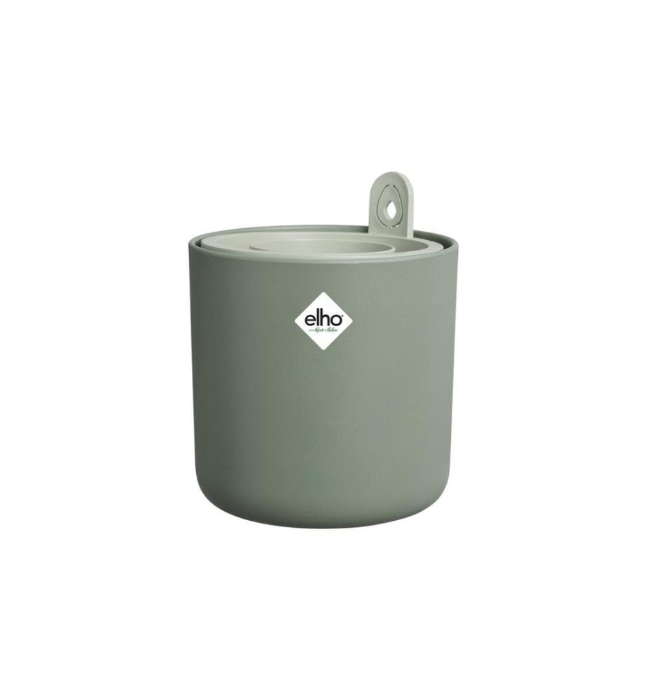 Elho - Pot à herbes aromatiques Amazing Avocado Pot 12 cm Vert