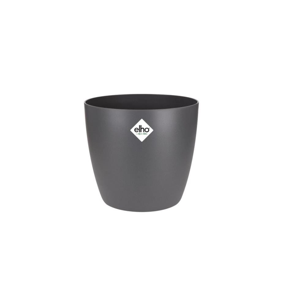 Elho - Pot de fleur Brussels Round 3.3 l, anthracite