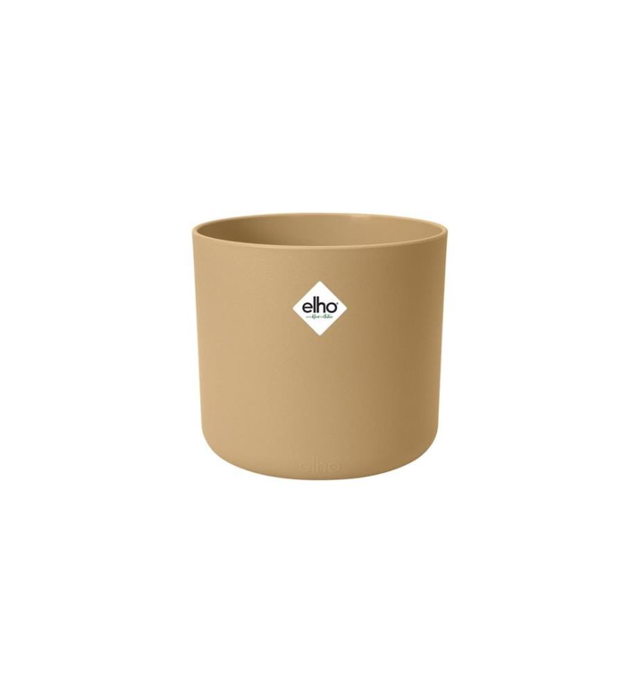 Elho - Pot de fleur B. for soft 3.7 l, Sable doré