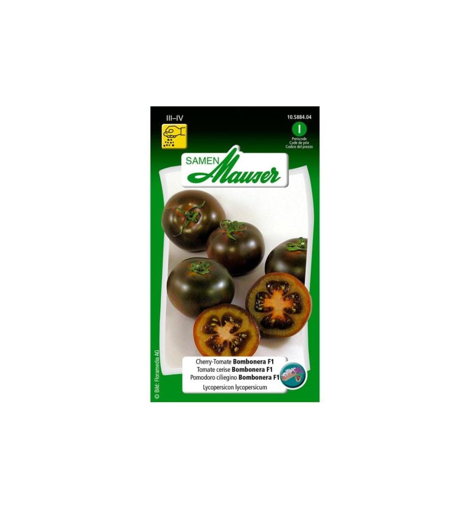 Samen Mauser - Semence Ancienne variété tomate cerise Bombonera F1