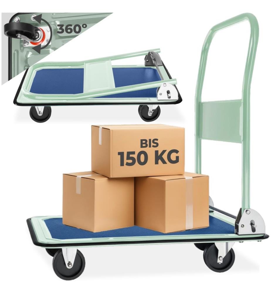 Chariot de transport 150 kg - blanc