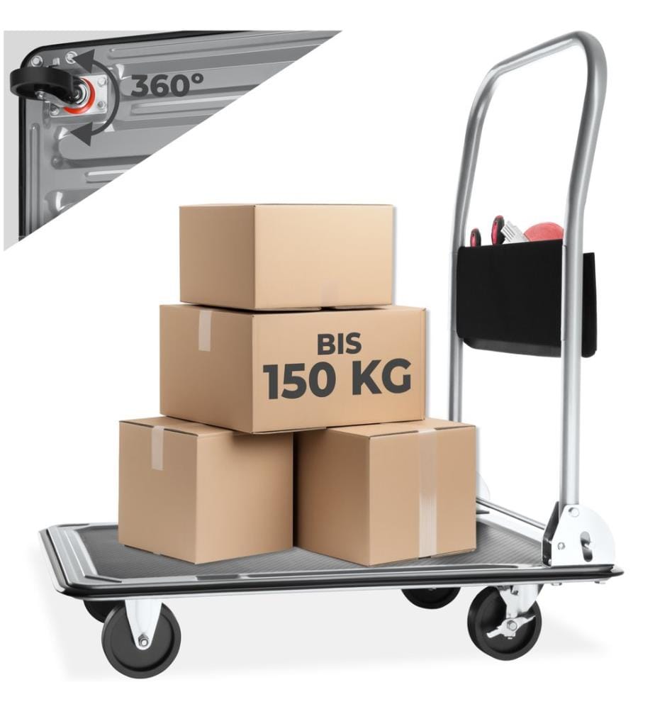 Chariot - noir, 150 kg