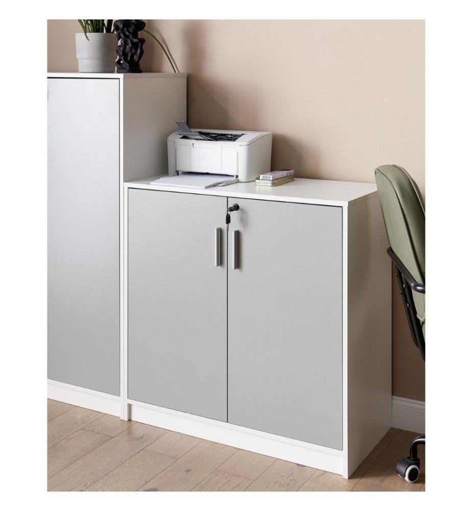 Meuble de rangement ZEHNA Gris clair