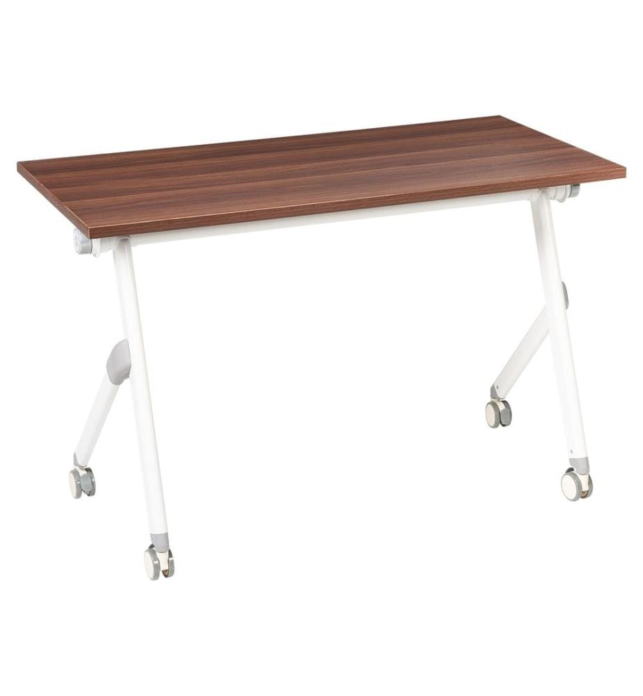Bureau pliable BENDI Marron foncé 120 cm 60 cm