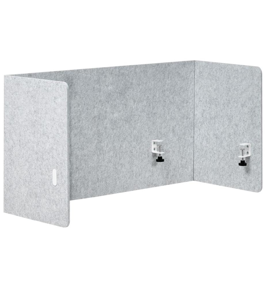 Cloison amovible de bureau SOLOA 210 x 61 cm Gris
