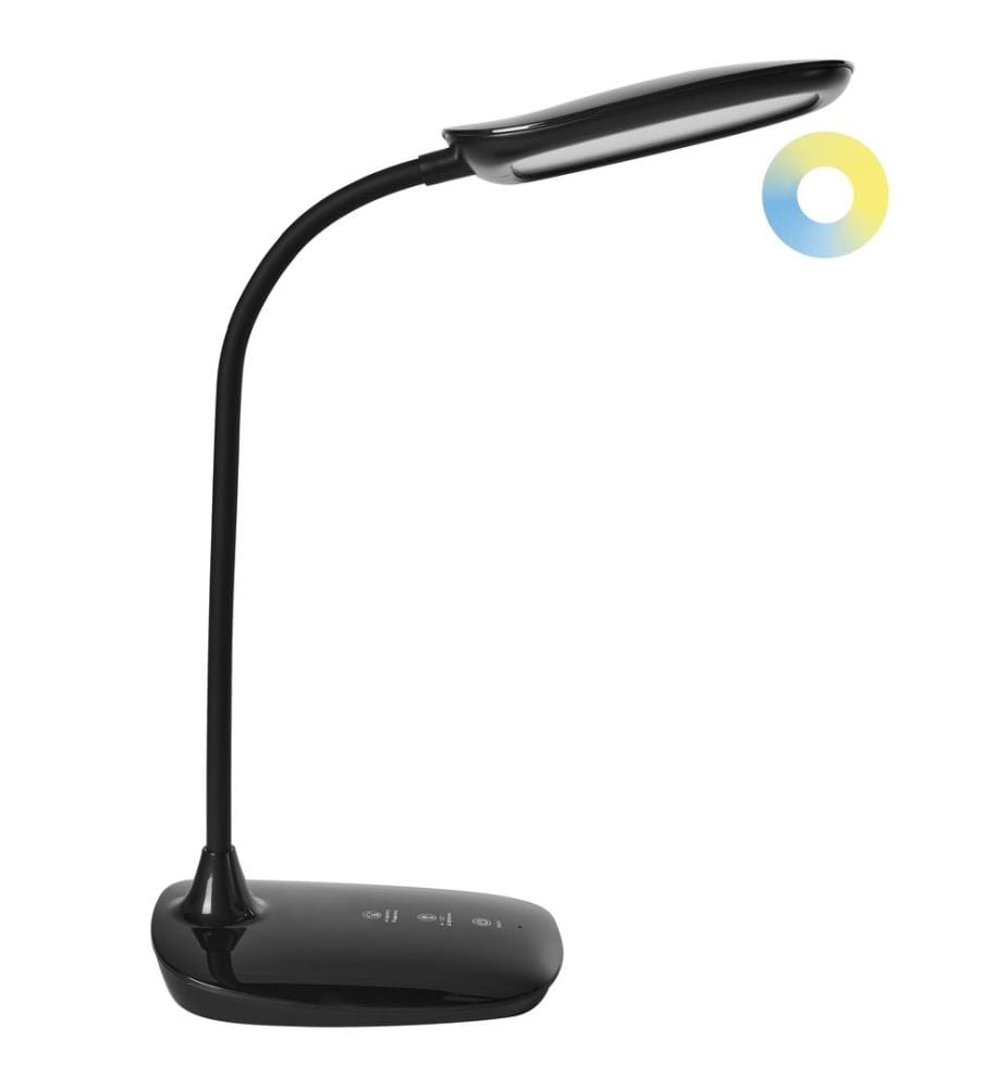 Lampe de bureau LED HYDRA Avec variateur Noir