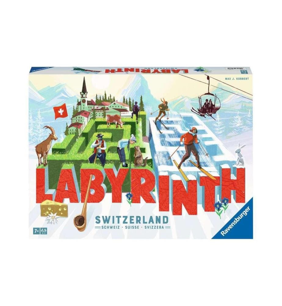 RAVENSBURGER - Jeux pour la famille Labyrinth Switzerland