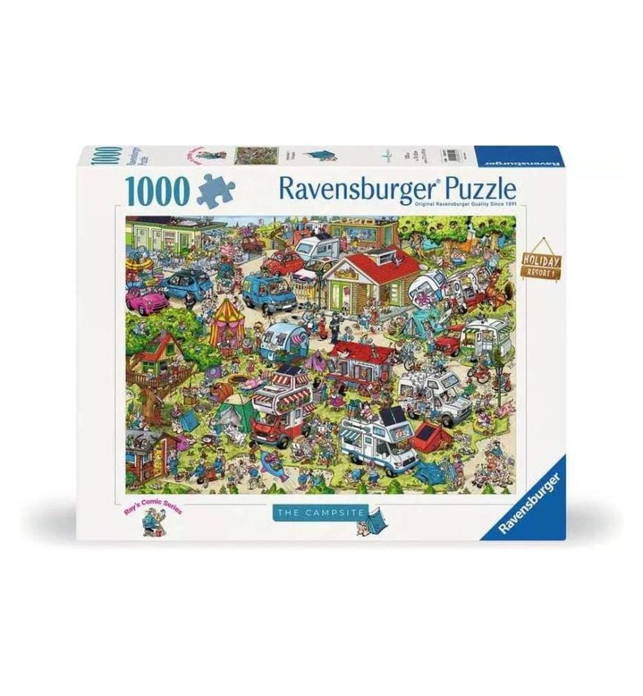 RAVENSBURGER - Puzzle Le camp 1000 pièces