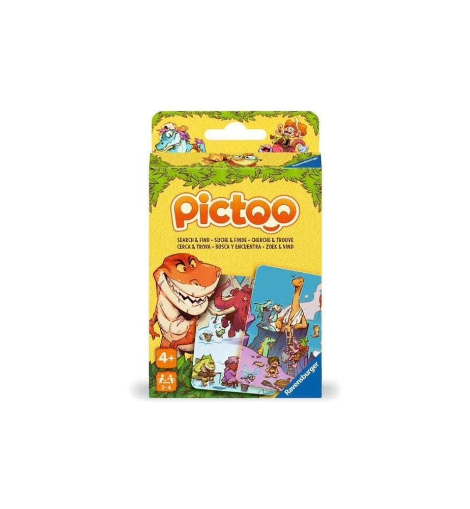 RAVENSBURGER - Jeux de cartes Pictoo Dino