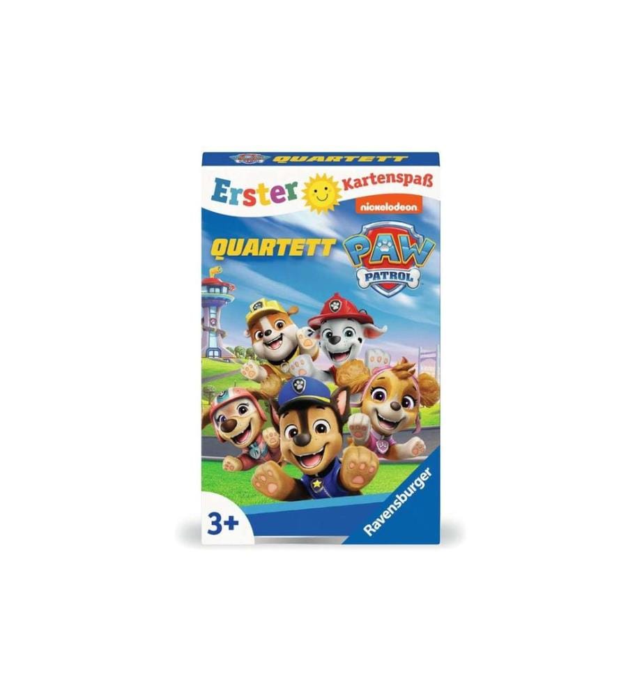 RAVENSBURGER - Jeux de cartes Quatuor Paw Patrol