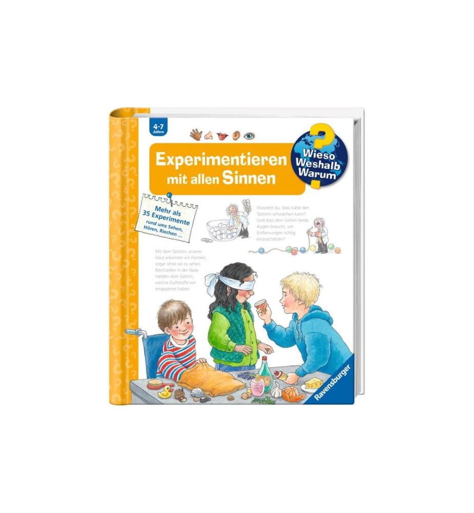 RAVENSBURGER - Livres pratiques pour enfants WWW: Expérimenter avec tous les sens